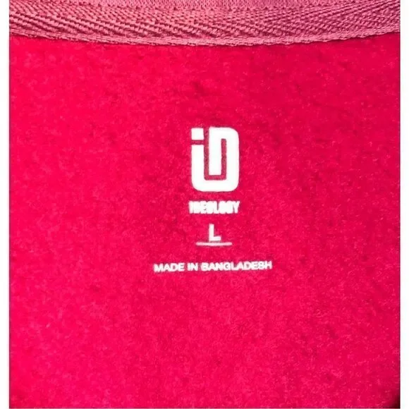 ID IDEOLOGY - 🎉HP x 3 🎉 NWT! L Sz L Colorblock 1/4 Zip Pullover in Posh Berry. - Picture 4 of 16